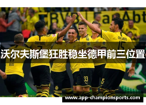沃尔夫斯堡狂胜稳坐德甲前三位置